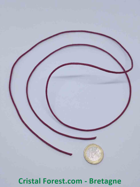 Cordon coton ciré à nouer - Diamètre 2mm