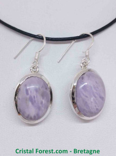 Tiffany Stone - Boucles d'Oreilles Argent
