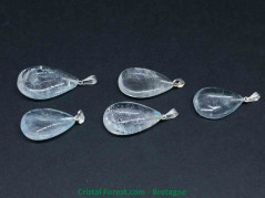 Pendentif Topaze bleue 2cm