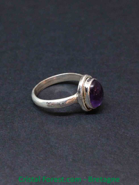 Améthyste - Bagues Argent sterling