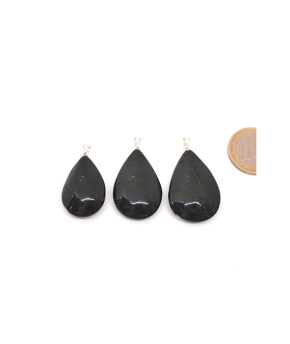 Tourmaline noire - Pendentif Goutte