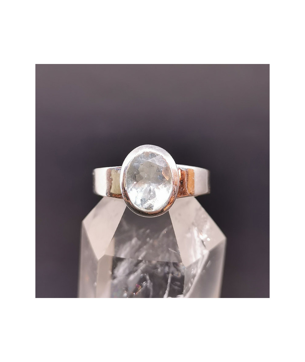 Aigue Marine - Bagues Argent
