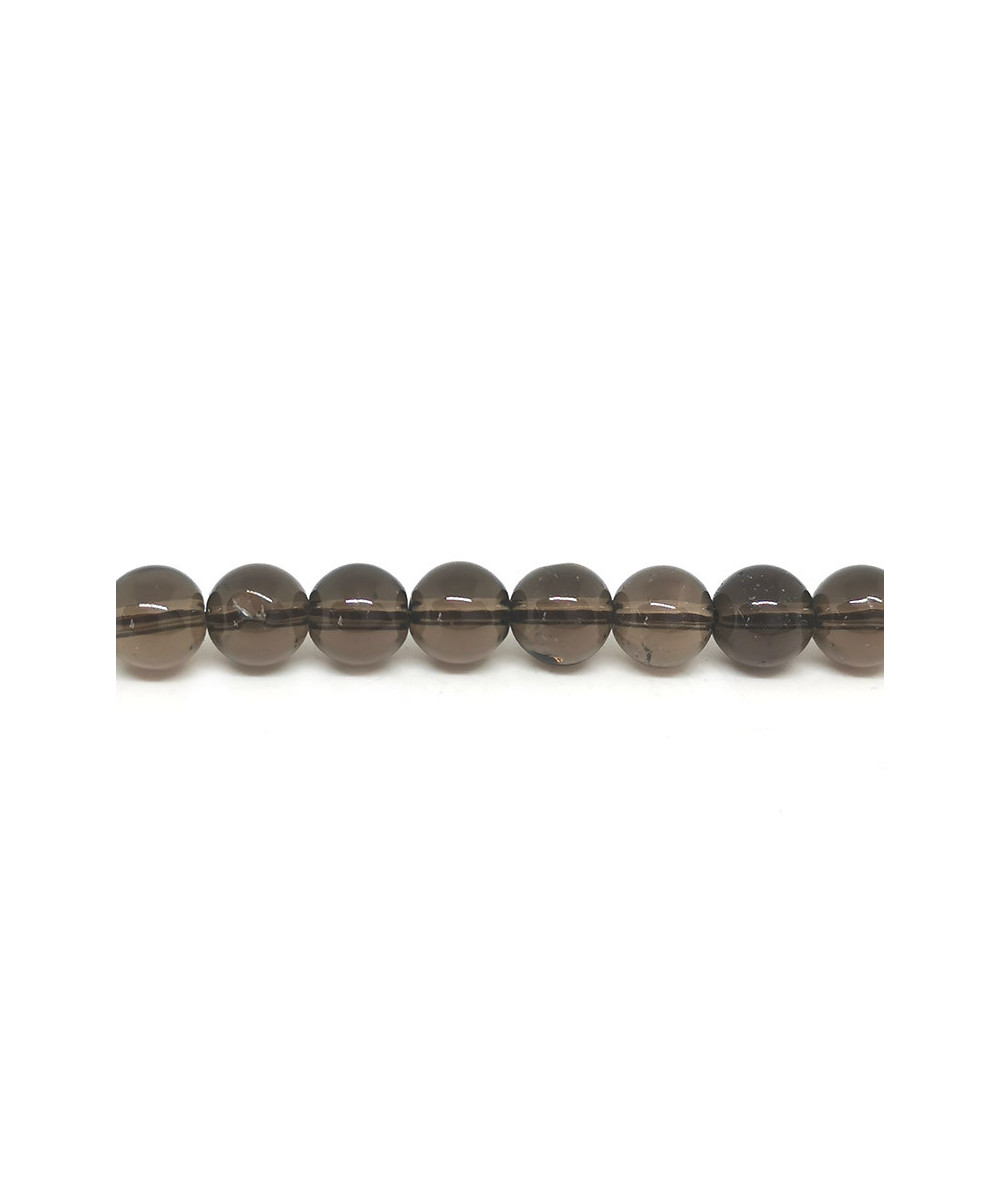 Quartz fumé - Bracelet ships baroque