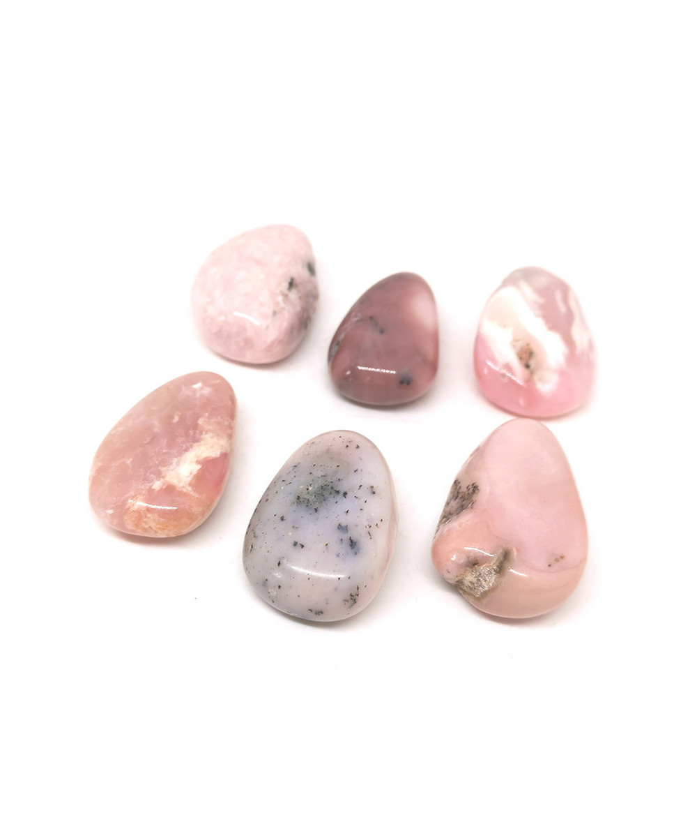 Opale Rose des Andes - Pendentif Pierre Percée