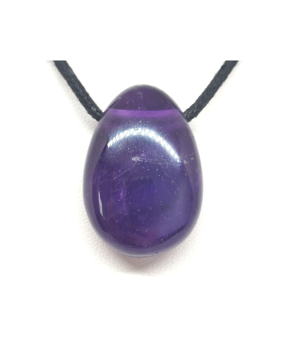 Améthyste - Pendentif Pierre Percée
