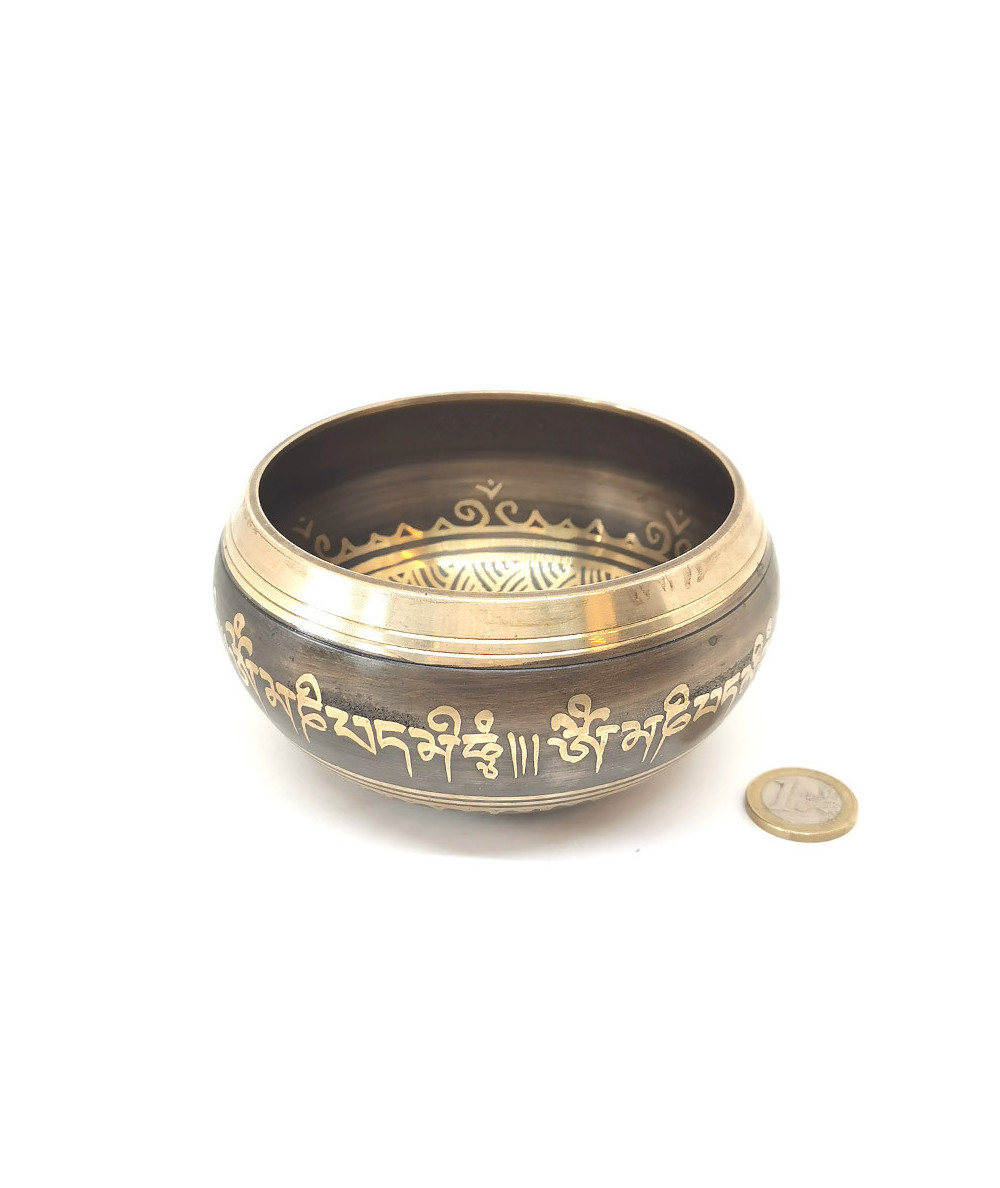 Bol Chantant Tibétain - 7 Métaux - Fait Main