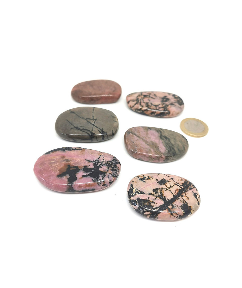 Rhodonite - Pierres Plates