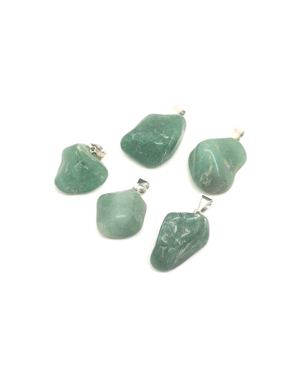 Aventurine Verte - Pendentif Pierre roulée