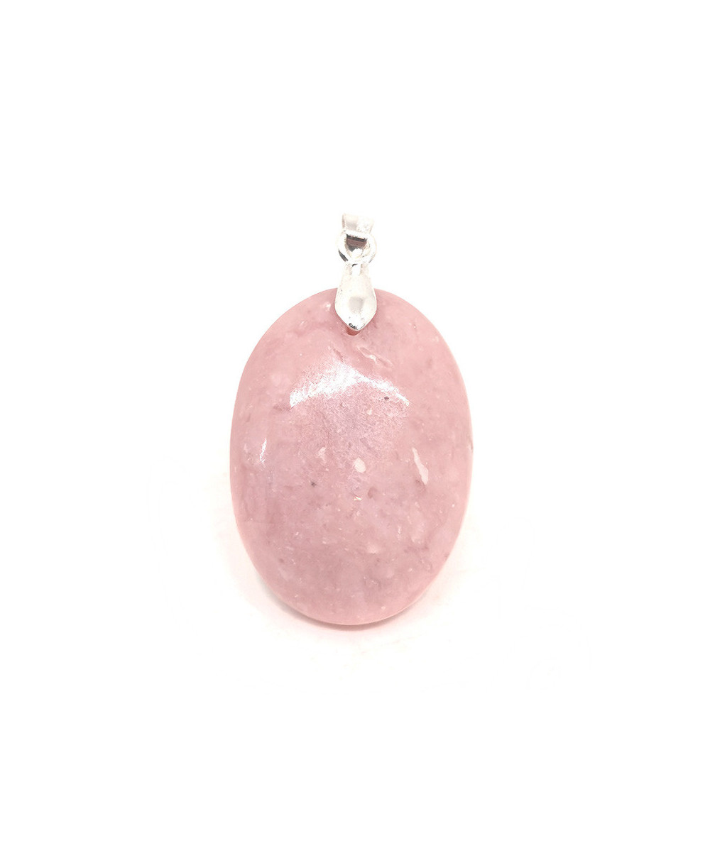 Opale Rose des Andes - Pendentif Bélière - Cabochon
