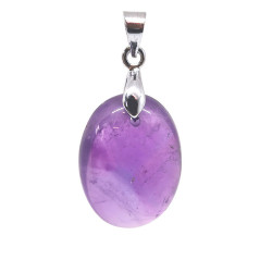 Améthyste - Pendentif Bélière - Cabochon