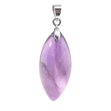 Améthyste - Pendentif Bélière - Cabochon