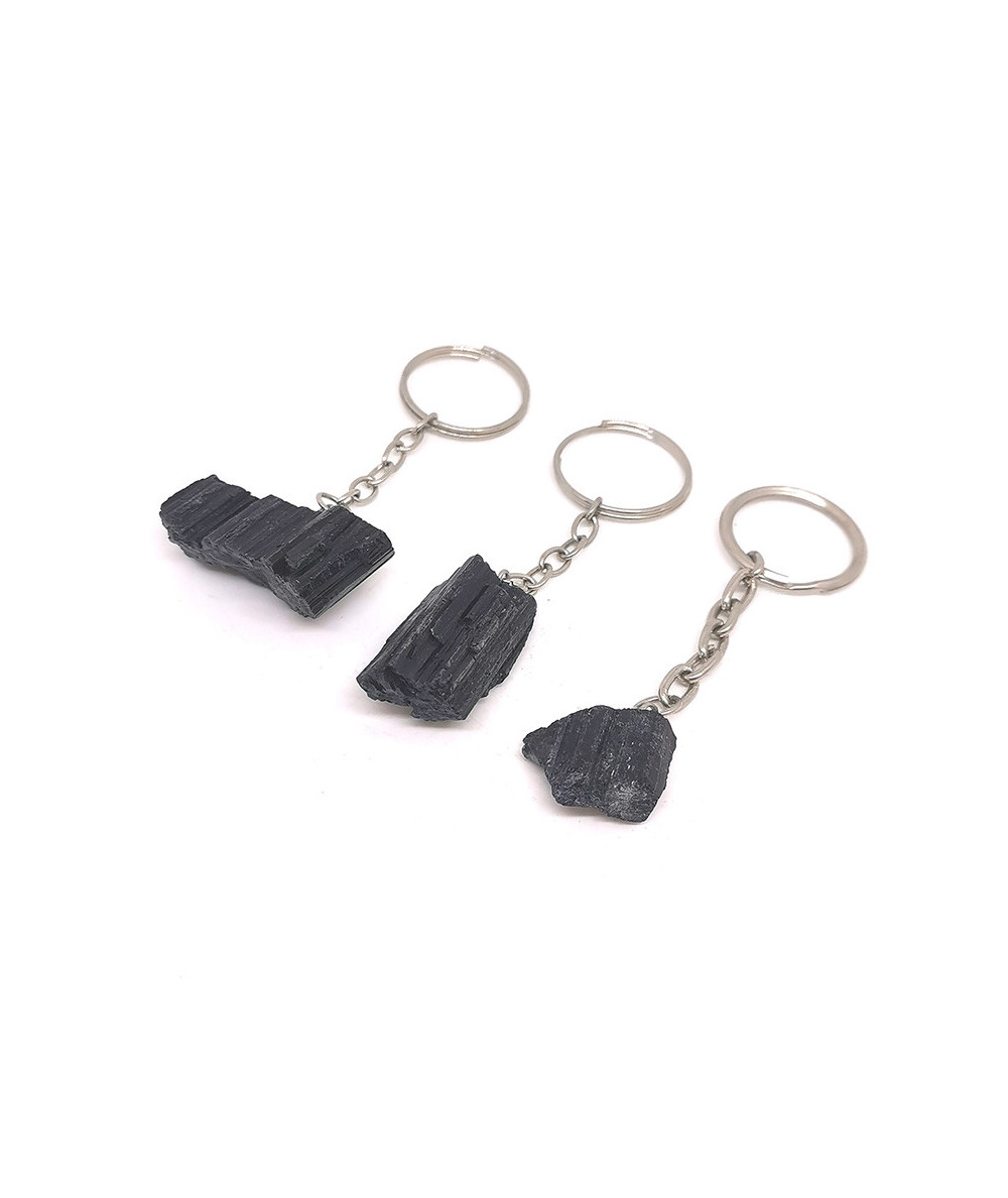 Tourmaline Noire - Porte-Clés - Pierre Brute