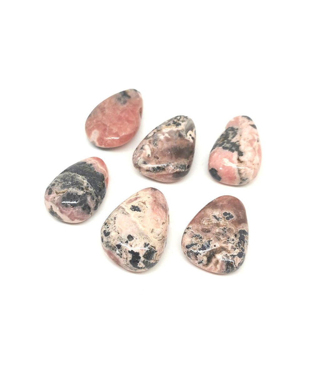 Rhodochrosite - Pendentif Pierre Percée
