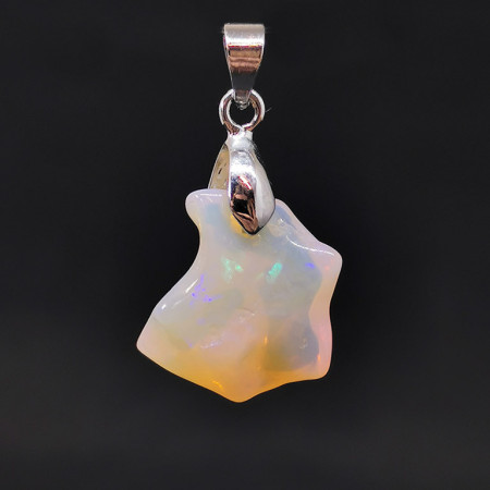 Opale Noble - Pendentif Bélière - Cabochon