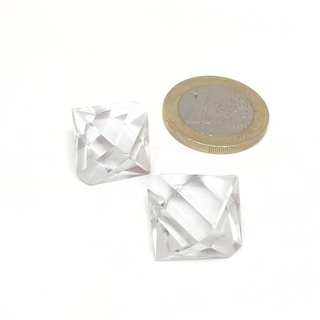 Cristal de Roche - Octaèdre - Petit Modèle