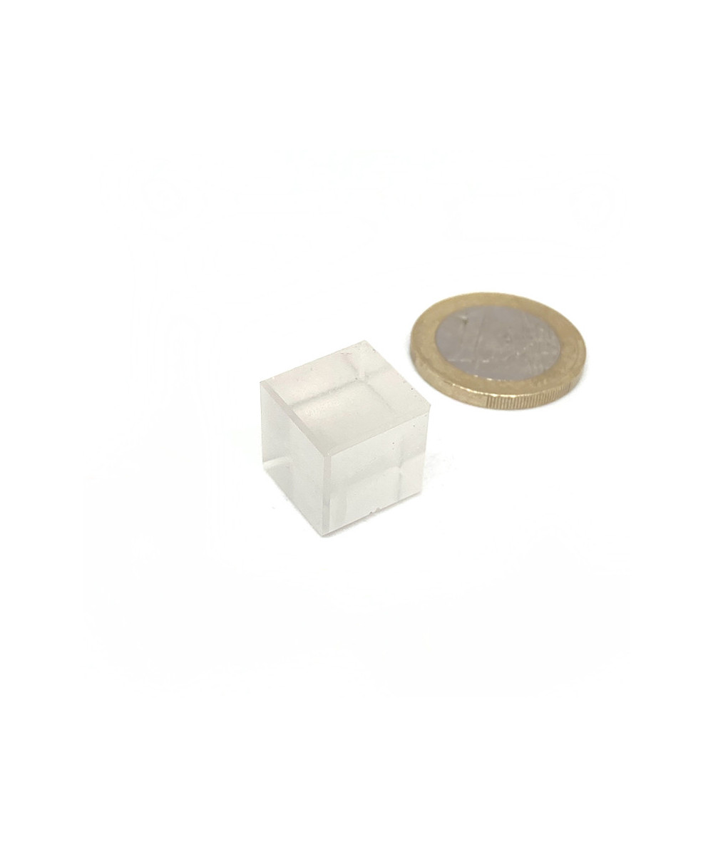 Cristal de Roche - Cube (Hexaèdre) - Petit Modèle