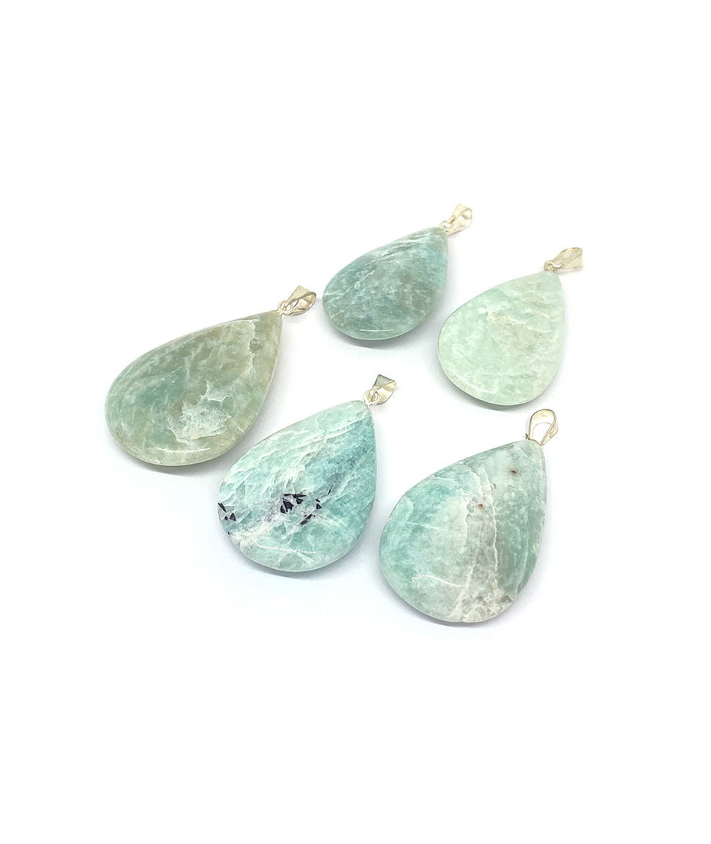 Amazonite - Pendentif Goutte
