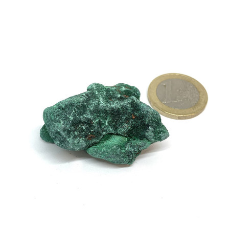 Malachite Fibreuse - Pierre Brute
