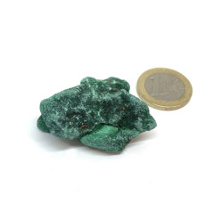 Malachite Fibreuse - Pierre Brute
