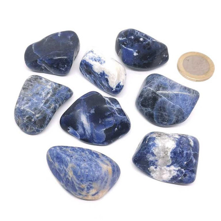 Sodalite - Pierre Roulée