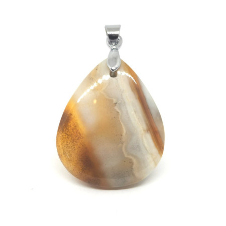 Cornaline - Pendentif Bélière - Cabochon