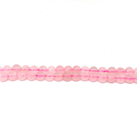 Quartz Rose - Fil de Perles
