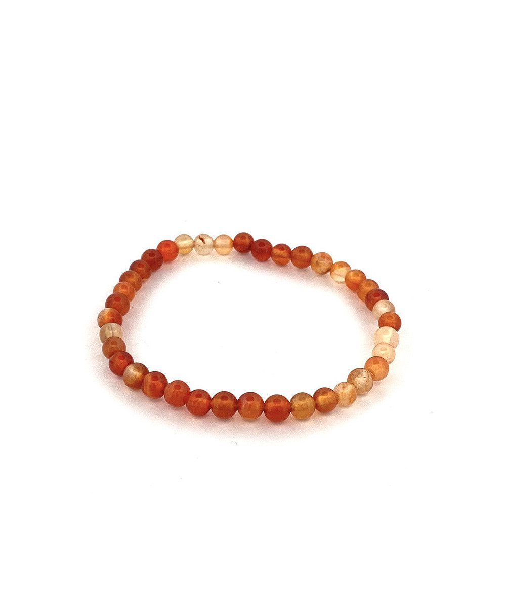 Cornaline - Bracelet Boules Enfant - Boules 4 à 6 mm