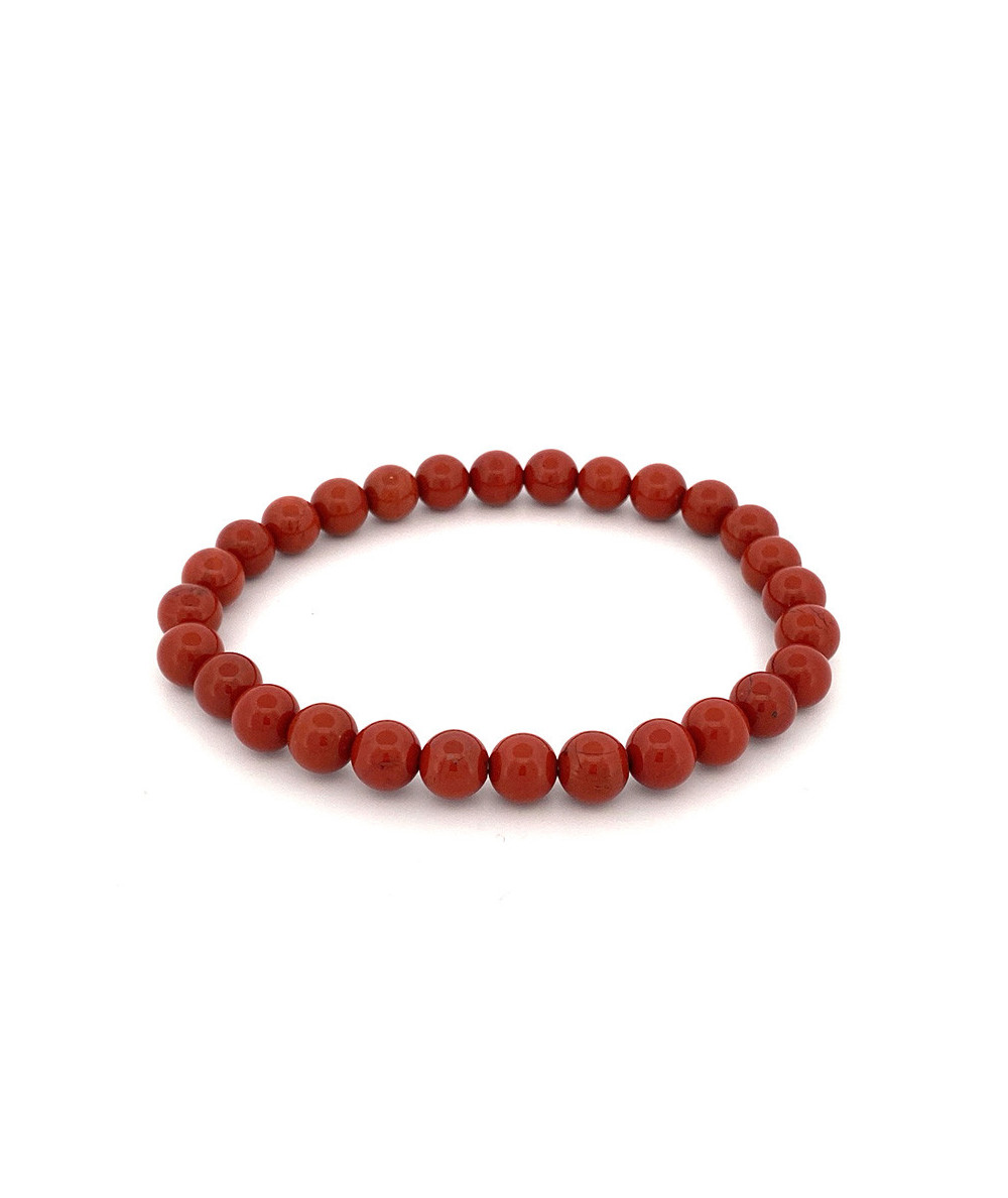 Jaspe Rouge - Bracelet Boules
