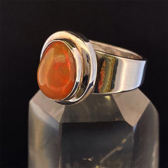 Opale d'Ethiopie - Bague sertie Argent - AAA+