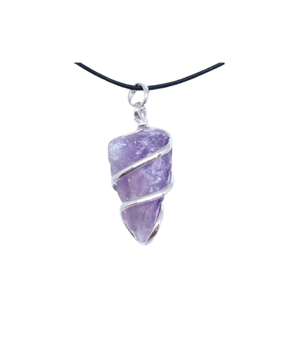 Améthyste - Pendentif Cerclé