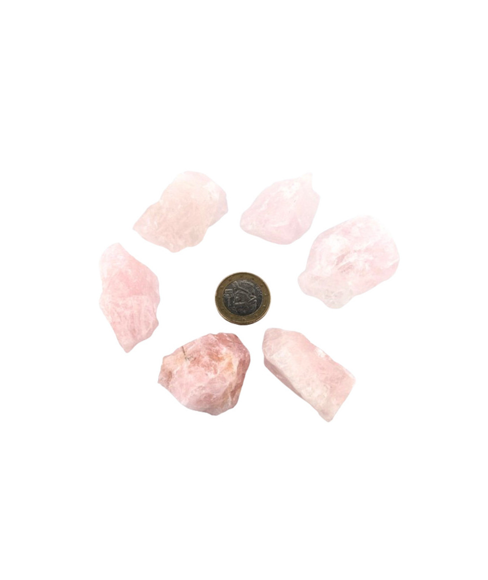 Quartz Rose - Pierre Brute