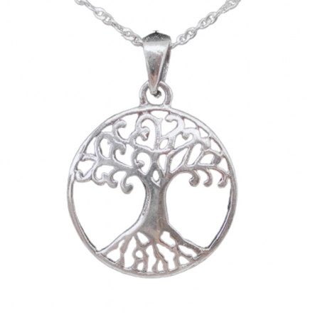 Pendentif Argent - Arbre de Vie