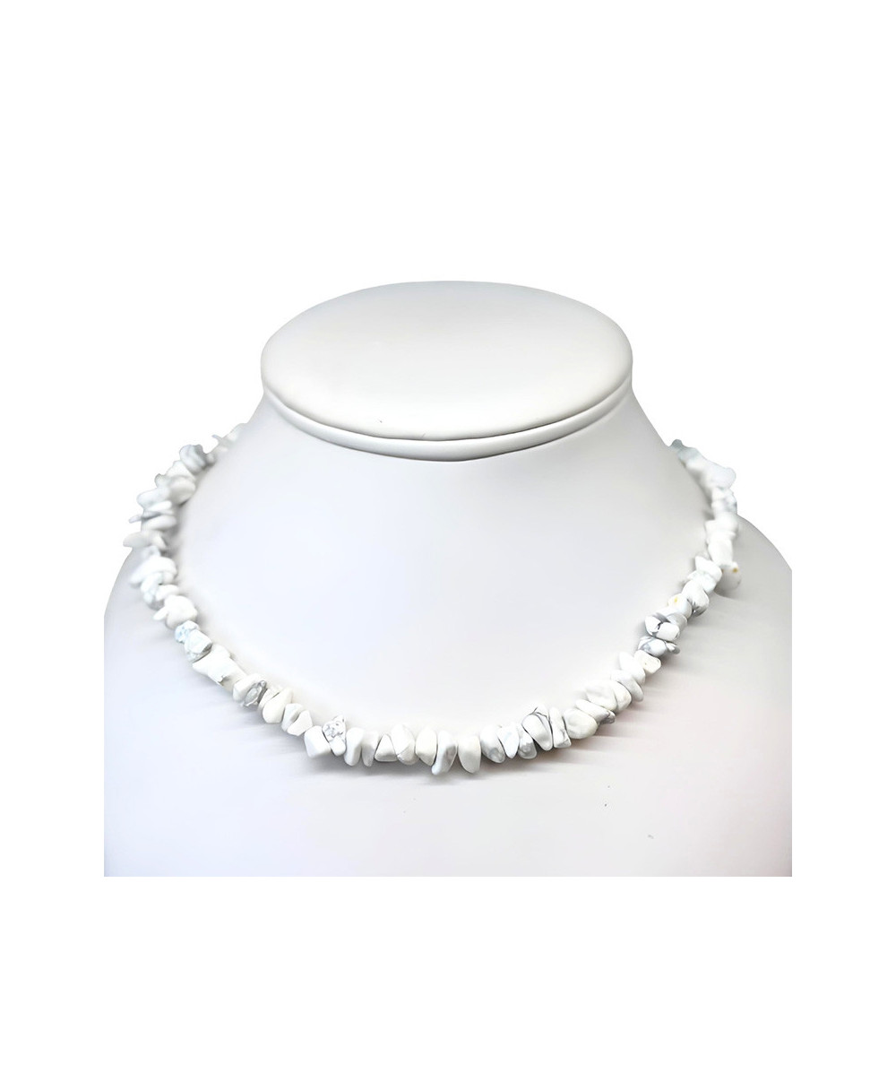 Howlite - Collier Baroque (Chips)