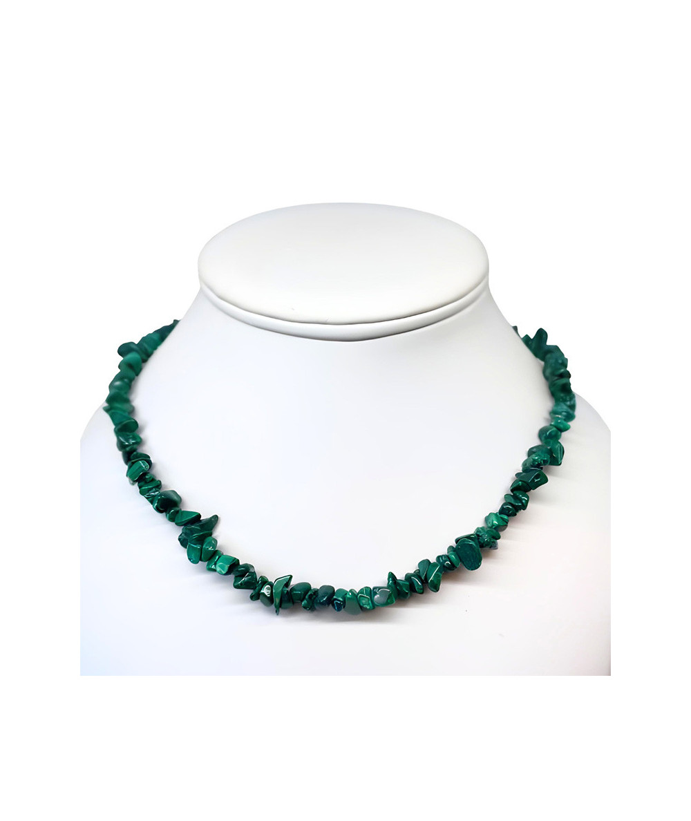Malachite - Collier Baroque (Chips)
