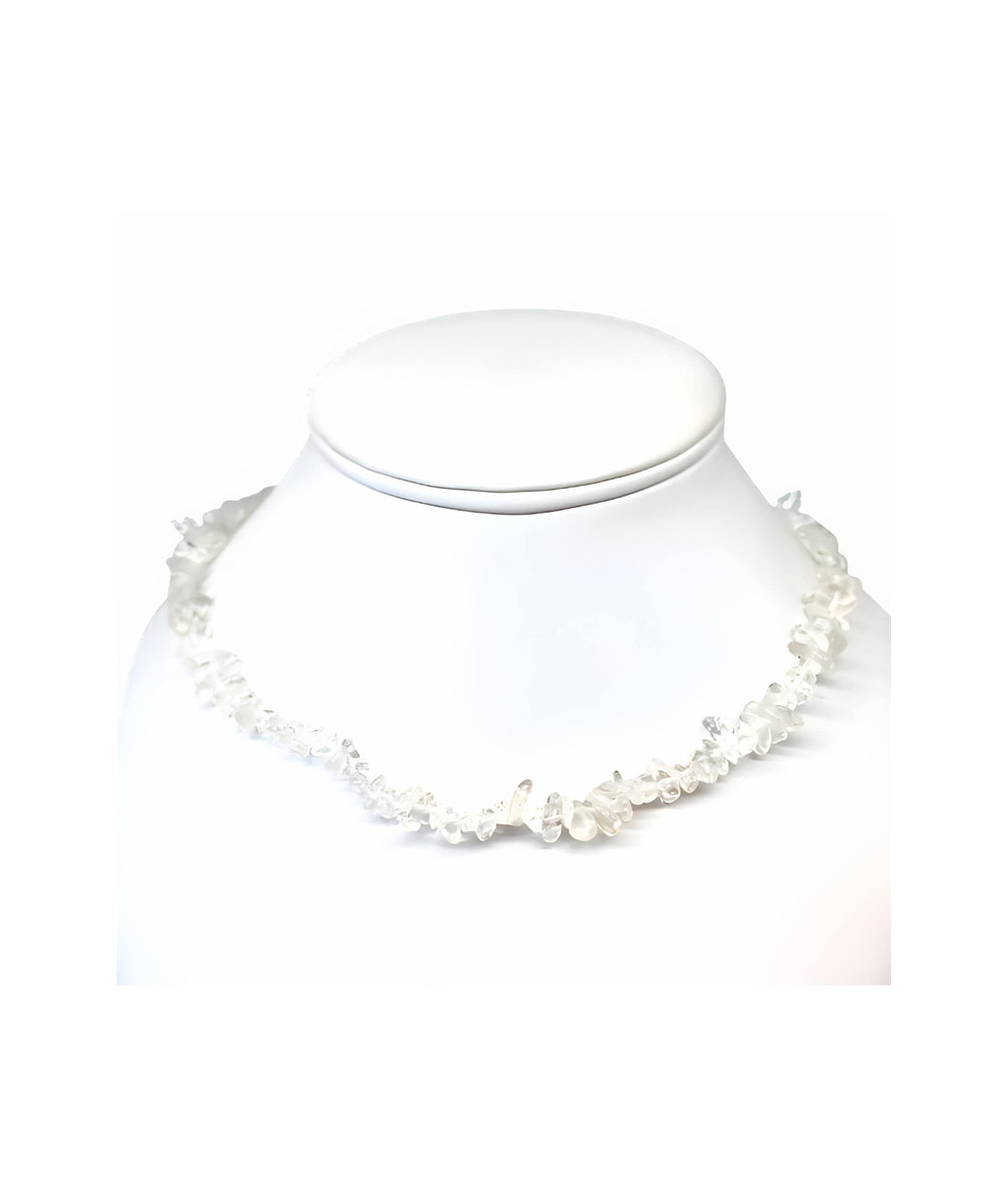 Cristal de Roche - Collier Baroque (Chips)