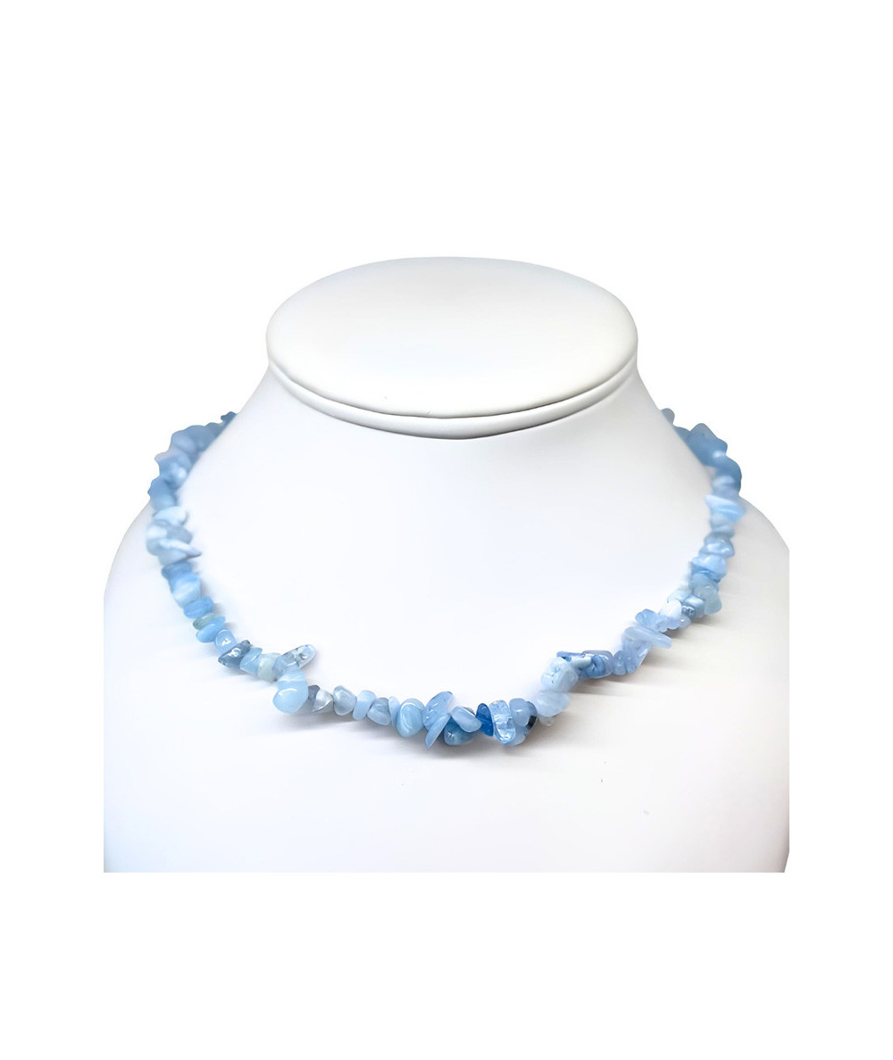 Aigue Marine - Collier Baroque (Chips)