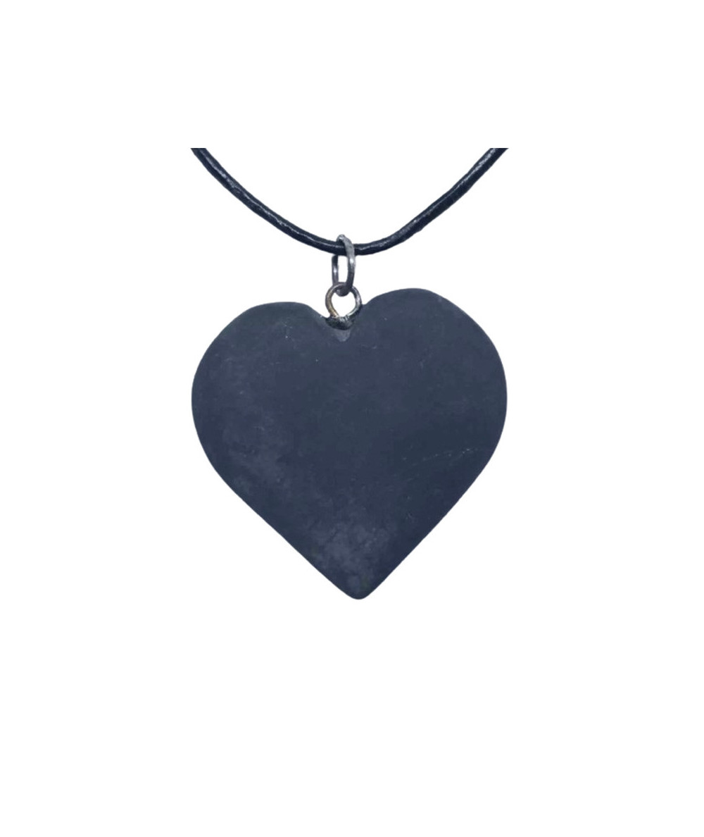 Shungite - Pendentif Coeur