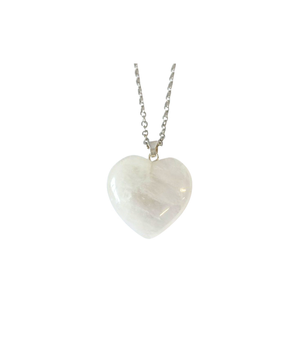 Cristal de Roche - Pendentif Coeur