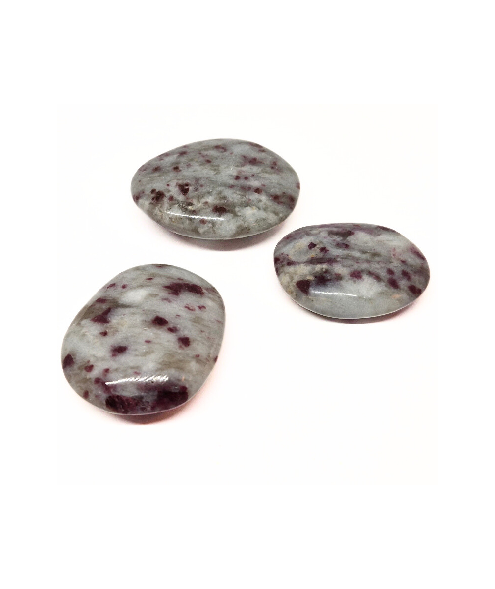 Quartz Rubellite - Galet Plat