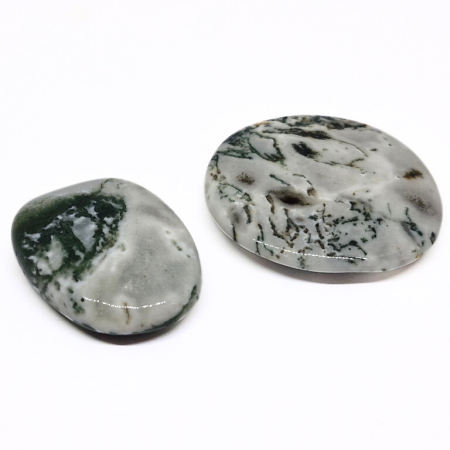Agate Arbre - Galet Plat