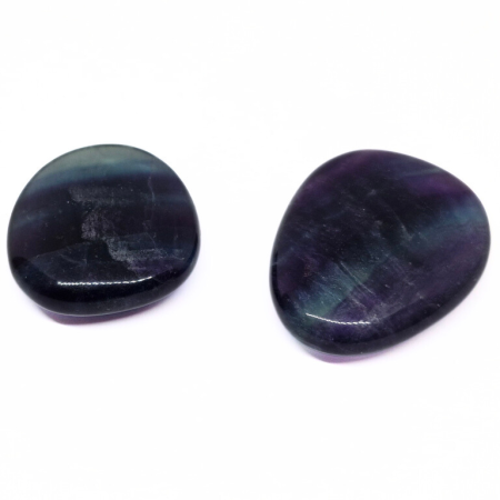 Image de 3 galets en fluorites