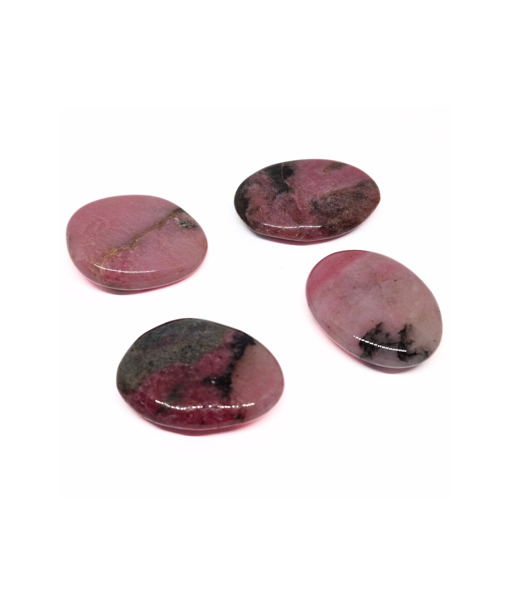 Rhodonite - Galet Plat