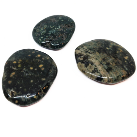 Image de 2 galets plat de Rhyolite