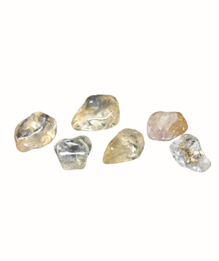 photo Citrine Naturelle - Pierre Roulée